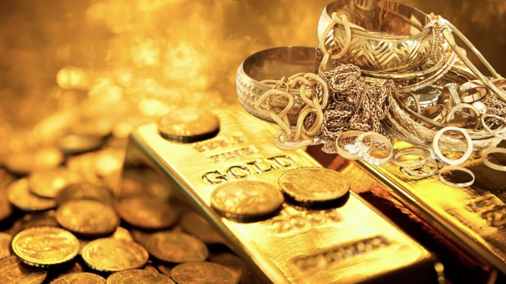 Gold Price Tumble from Peaks