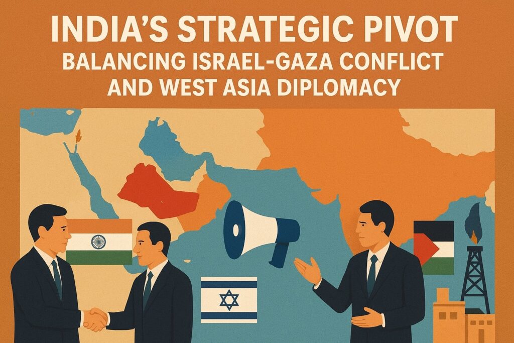 India’s diplomatic strategy in West Asia 2025