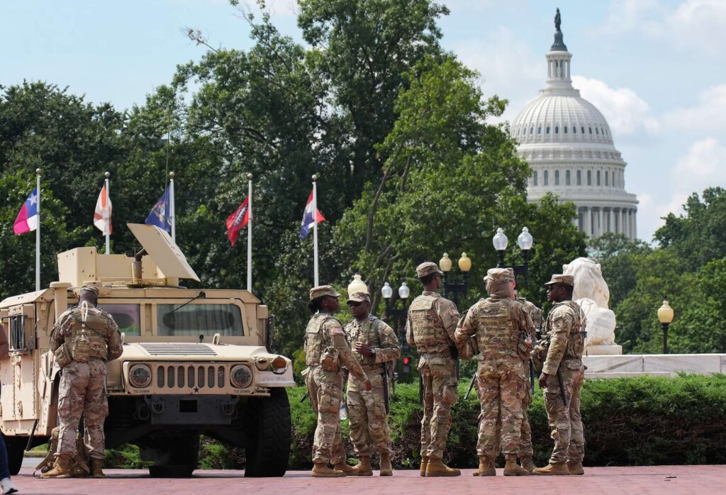 Troops in Washington DC