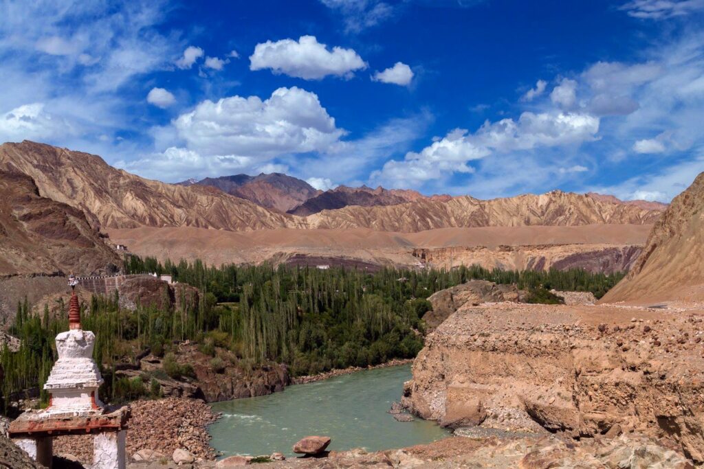 Indus along NH1, Kargil to Leh