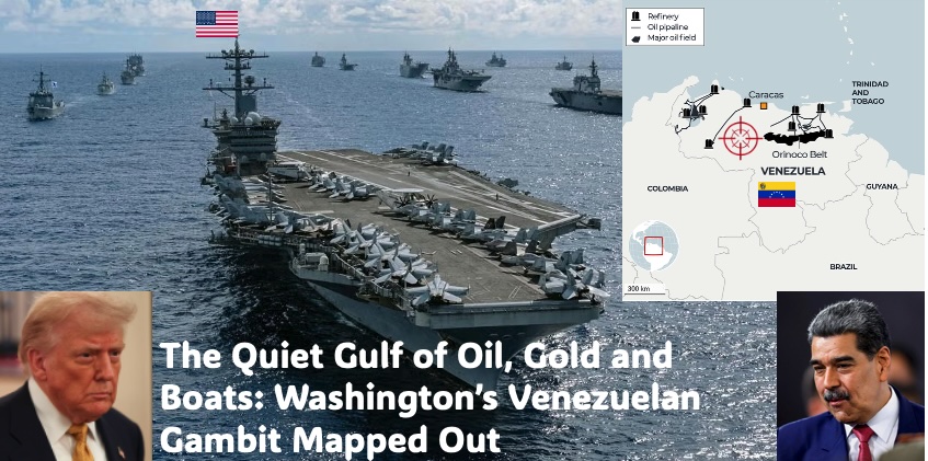 US Military Surrounding Venezuela in a Pressure Tactic