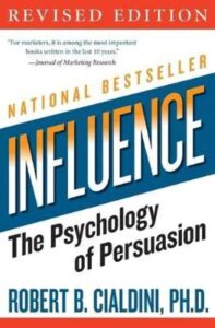 Cover of Influence: The Psychology of Persuasion by Robert B. Cialdini