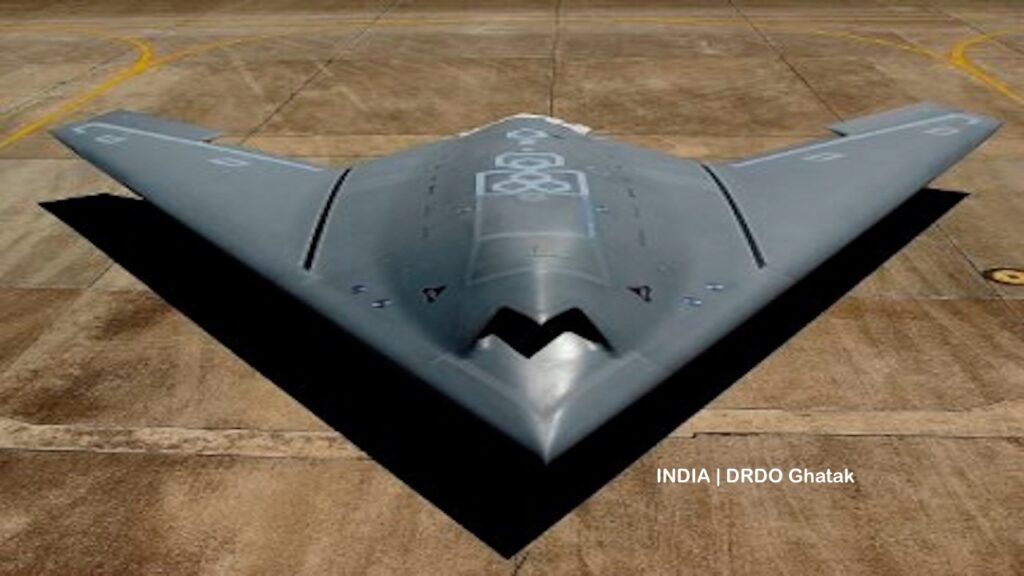 India’s Ghatak stealth UCAV flying-wing drone