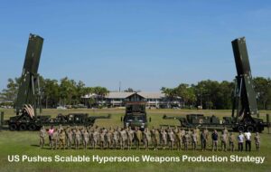 US hypersonic weapons production strategy illustration