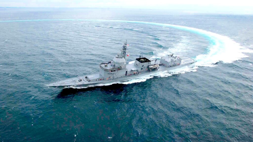 Japan Navy JS Asuka 100kW laser weapon system