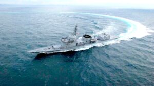 Japan Navy JS Asuka 100kW laser weapon system