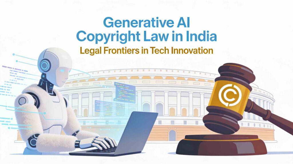 Generative AI copyright law in India