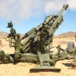 M777 Howitzer deployed by Indian Army in high-altitude terrain
