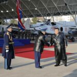 North Korean Su-25 with new air-launched cruise missile at Kalma Airbase 2025