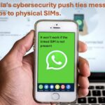 SIM binding WhatsApp India rule enforcement on mobile device