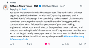 Public reaction to German Ambassador to India, Dr Philipp Ackermann ANI Interview