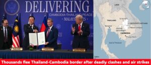 Thai–Cambodia border tensions military standoff tanks