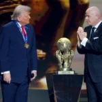 FIFA Peace Prize ceremony with Donald Trump and Gianni Infantino