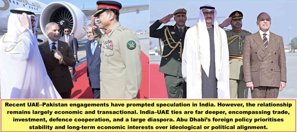 UAE–Pakistan Closeness: Strategic Signal or Routine Gulf Pragmatism?