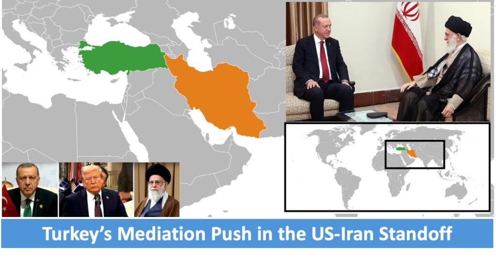 Turkey mediates US-Iran tensions through diplomatic talks and energy incentives