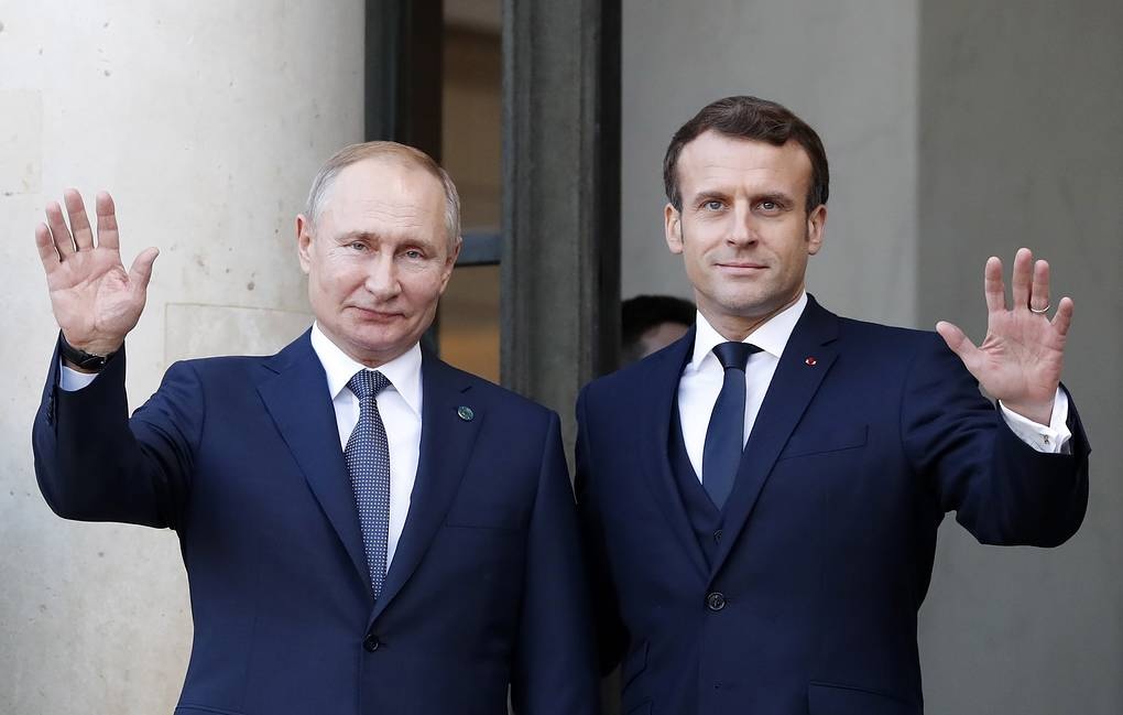 France Russia dialogue Macron as Paris signals openness to talks