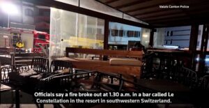 Swiss nightclub fire in Crans-Montana during New Year celebrations