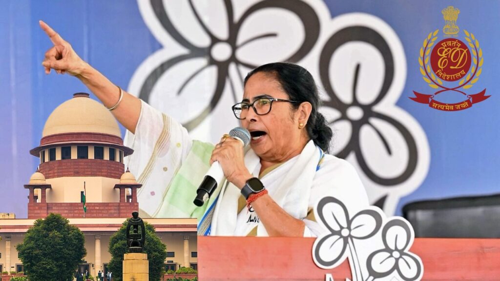 SC notice to Mamata Banerjee in ED I-PAC raids case