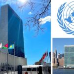 United Nations headquarters in New York amid financial crisis and US funding cuts in 2026