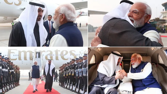 India UAE strategic partnership strengthened during Sheikh Mohamed visit