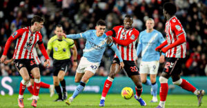 Sunderland draw Man City