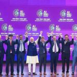 India AI Impact Summit 2026 at Bharat Mandapam showcasing sovereign AI initiatives