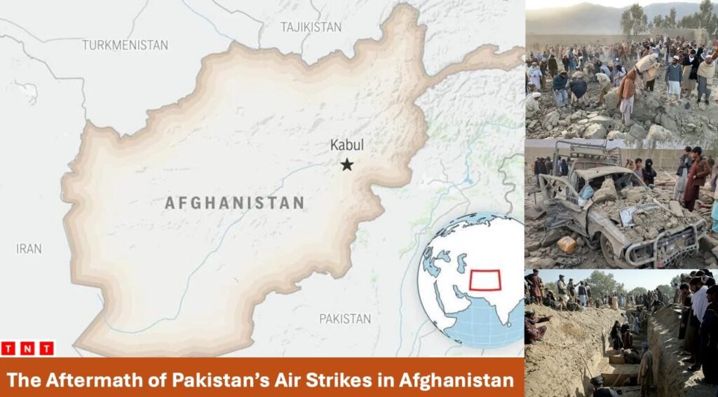 Pakistan airstrikes in Afghanistan targeting militant camps near border
