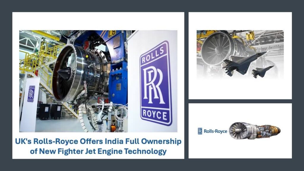 AMCA engine programme and India fighter jet engine project may involved Rolls-Royce