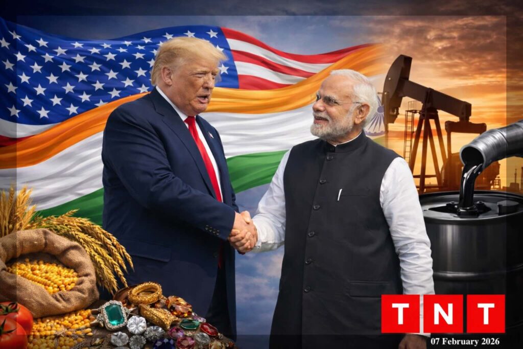 US-India Interim Trade Framework signing 2026 between Modi and Trump