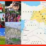 Kurdish homeland map and the Kurds showing statehood aspirations