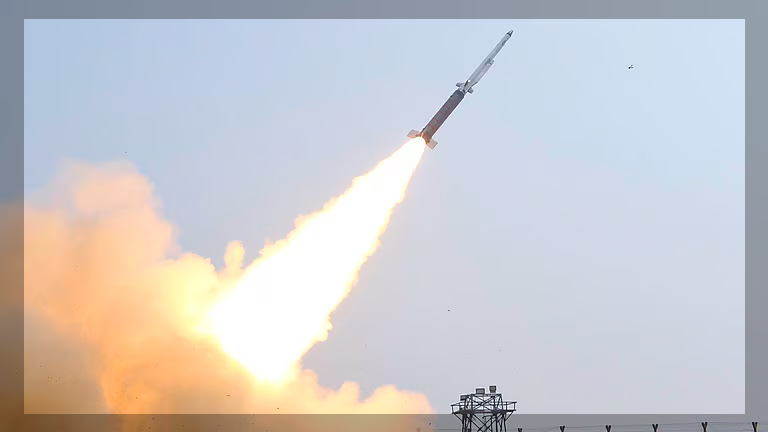 DRDO SFDR missile technology test at Chandipur