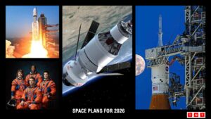 Artemis II launch marking major space events 2026