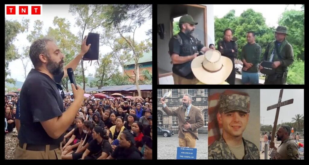 Daniel Stephen Courney video showing tactical gear distribution