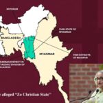 Zo Christian State conspiracy map South Asia