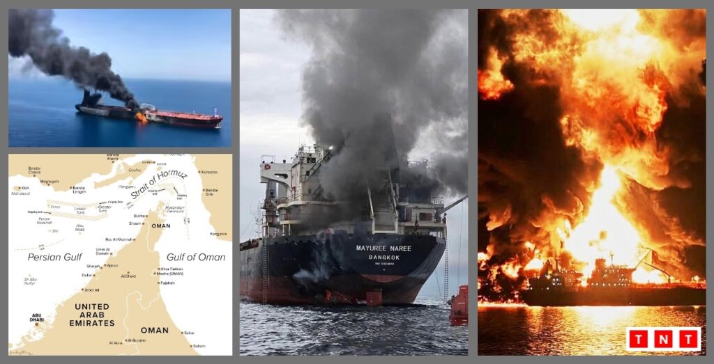 Strait of Hormuz oil tanker traffic amid geopolitical tensions