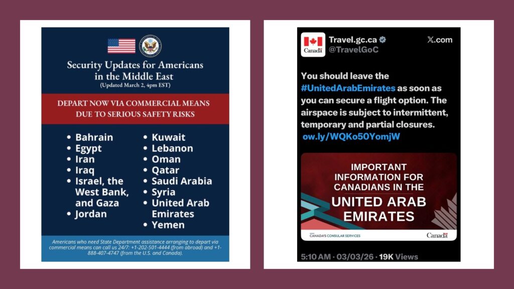 Gulf expatriates facing travel disruptions amid regional conflict