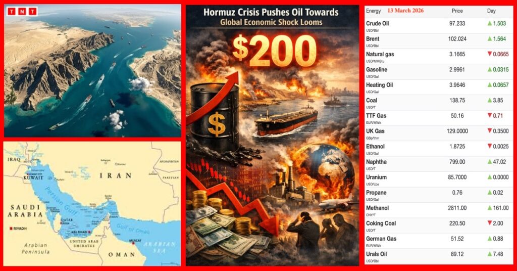 Hormuz crisis threatens global energy markets