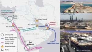 Middle East Energy Shock as drone strikes hit Gulf oil refineries