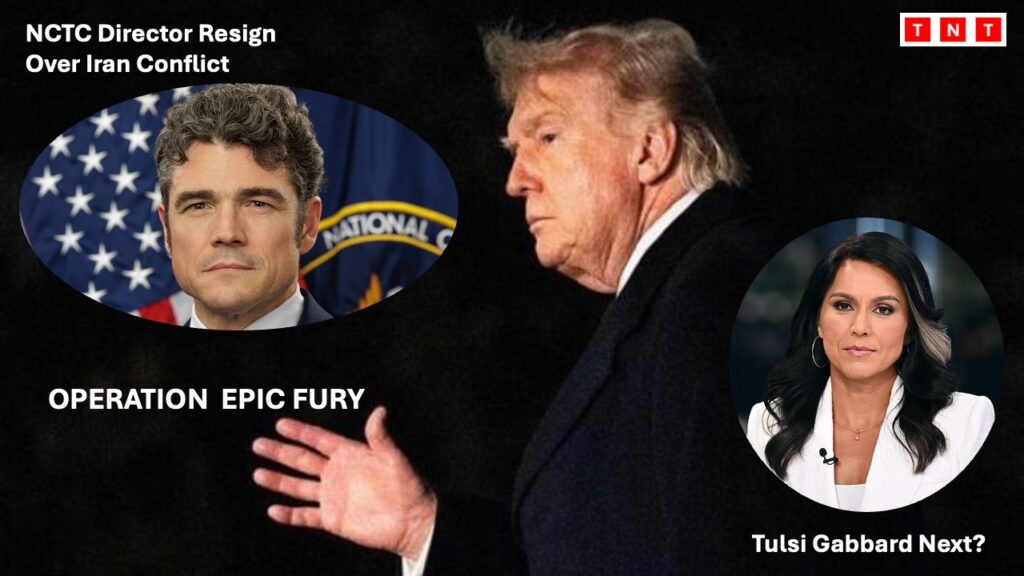 Trump administration turmoil amid Joe Kent resignation over Iran war