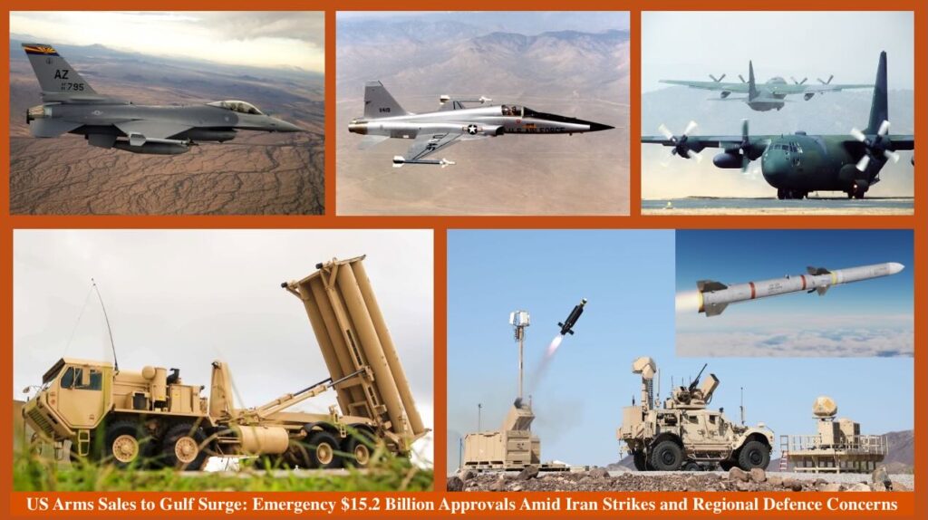 US arms sales Gulf THAAD radar system deployed for UAE air defence