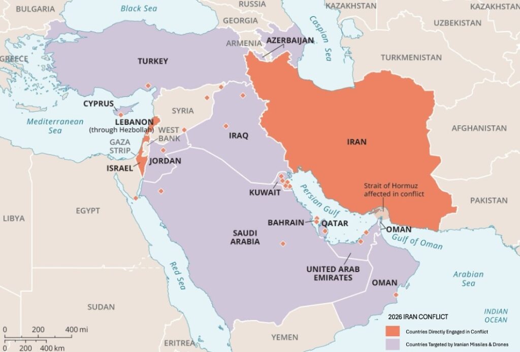 war impact on tourism in the Middle East decline in visitors