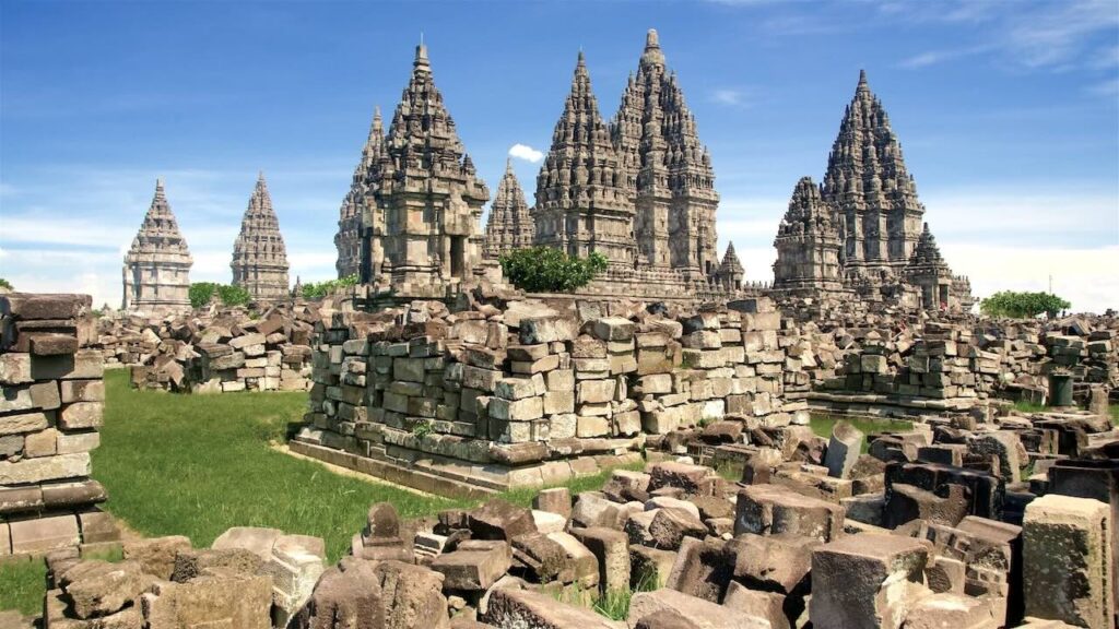 Prambanan restored temples and ruins Yogyakarta Travel Guide