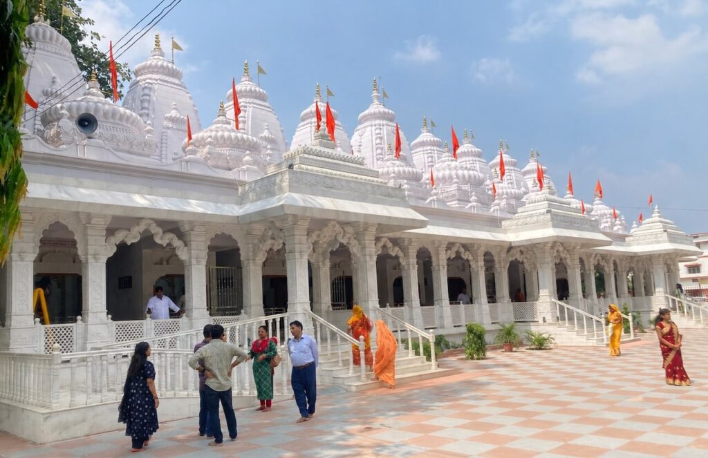 Navagraha temples inside the Gorakhnath Temple complex in Gorakhpur, dedicated to the nine planetary deities of Hindu tradition.