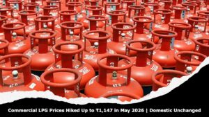 Commercial LPG cylinder price hike May 2026 India - 19kg cylinder new rates