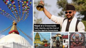 Kathmandu heritage sites and Balen Shah representing Nepal religious conversion concerns